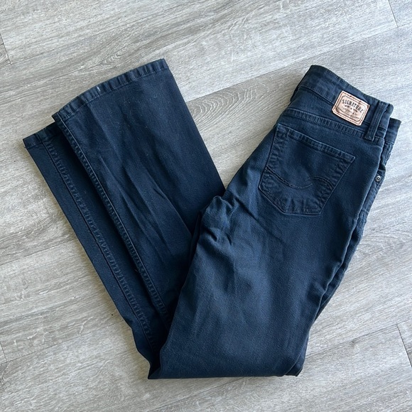 Vintage Black At Waist Bootcut Levi’s - Picture 1 of 8